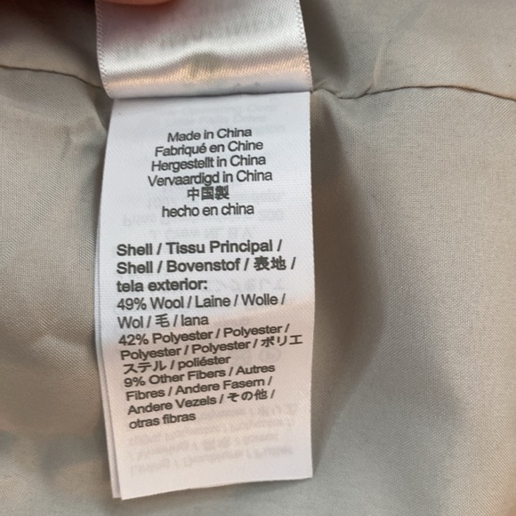 j crew women's size 14 color block coat - Picture 6 of 8